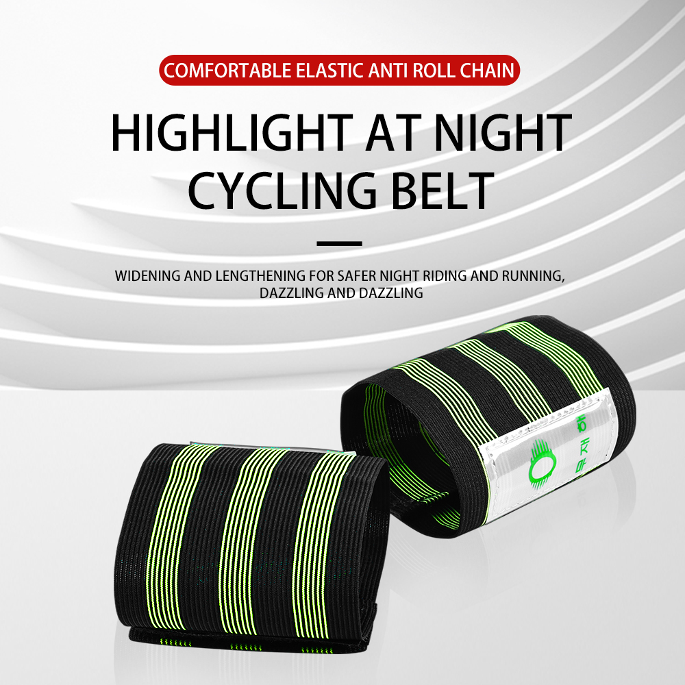 Commuting With Road Bike - Universal Reflective Bike Safety Straps Adjustable