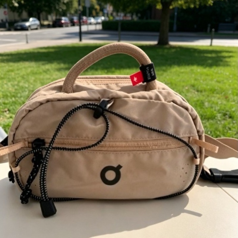 Cycling To Commute - Trendy Nylon Small Square Bag for