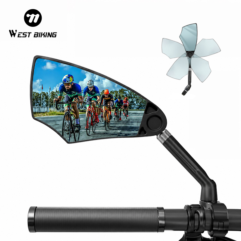 Cycling Zones - WEST BIKING Anti-Glare Bicycle Rearview Mirror
