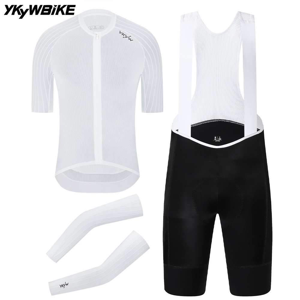 Cycling Commuter Trousers - YKYWBIKE Ribbed Aero Cycling Clothing 3-Piece