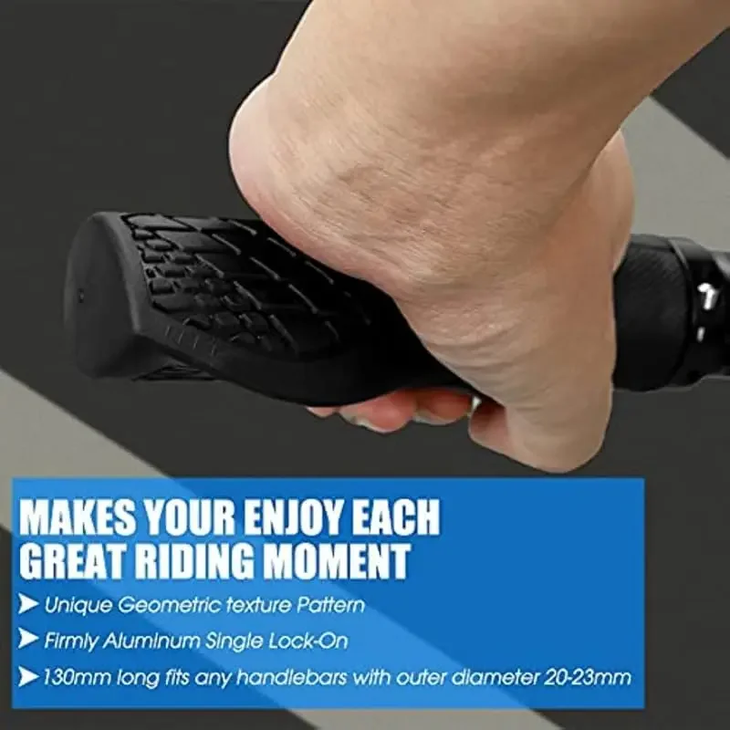 Alloy and Rubber Bike Grips -  - Commuting On Mountain Bike ulasan dan harga