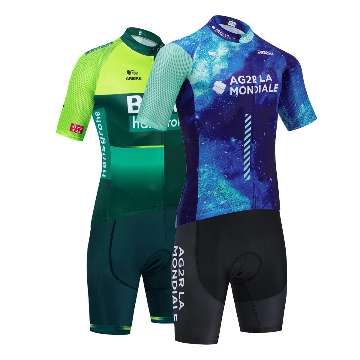2025 ROSTI Team NEW AG2R Cycli - Cycling Commuter Shorts ulasan dan harga