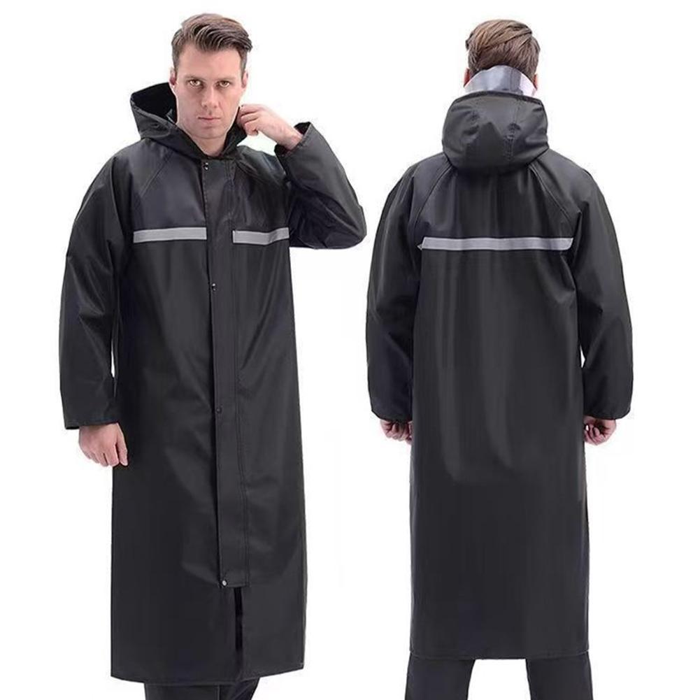 Unisex Full-Body Raincoat with - Cycling Commute In Rain ulasan dan harga