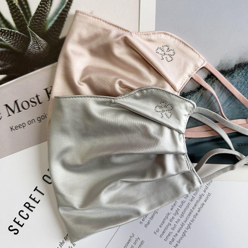 Ice Silk Satin Face Cover Wome - Cycling To Commute ulasan dan harga