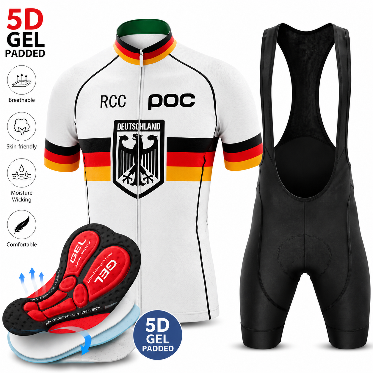 RCC POC 2026 Short Sleeve Men  - Cycling Commuter Trousers ulasan dan harga