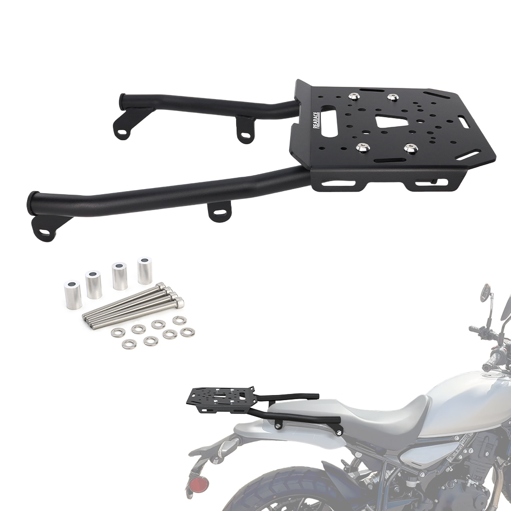 Motorcycle Top Box Carrier She - Cargo Rack Aluminum ulasan dan harga