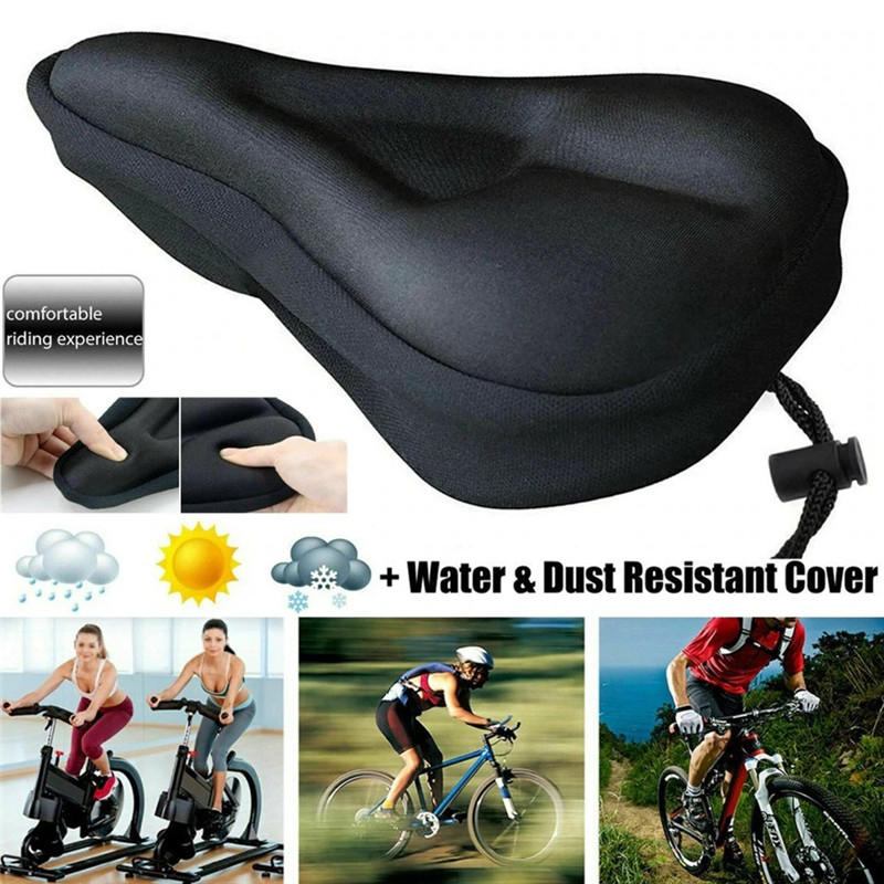 Bicycle Saddle Covers Pad Soft - Commuting By Bike ulasan dan harga