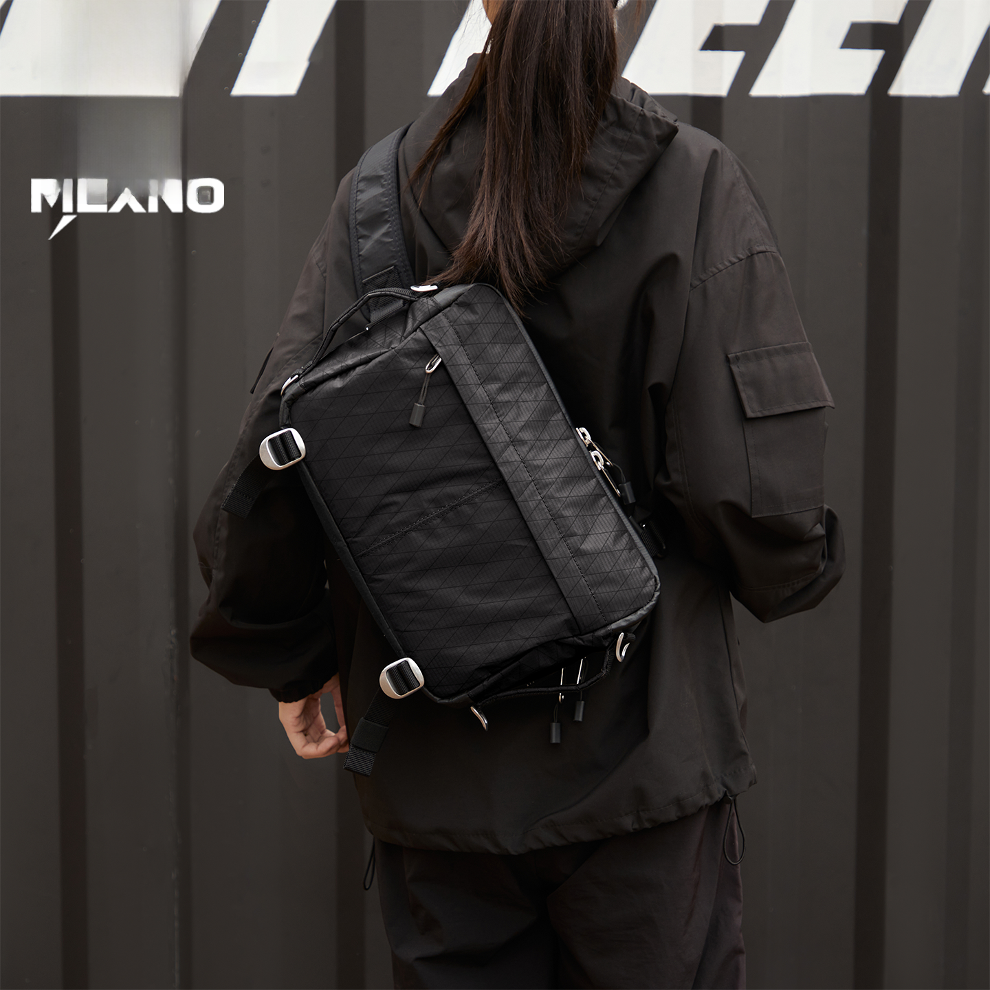 Men's Casual Chest Bag Crossbo - Waterproof Cycling Commute ulasan dan harga