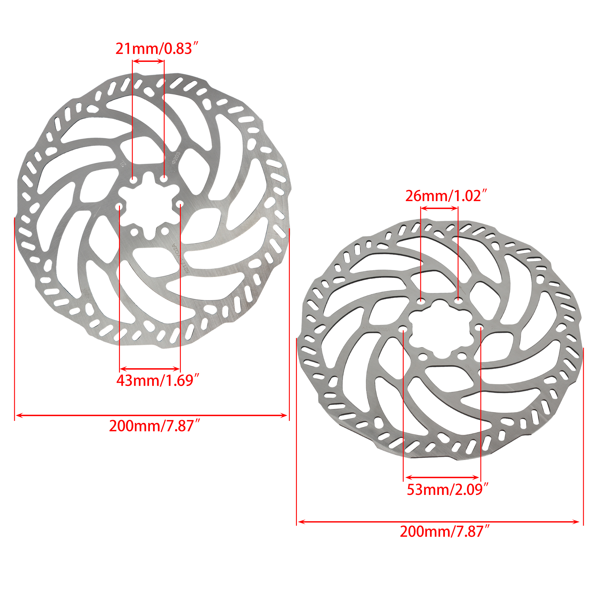 Ebike Front Rear Brake Disc Ro - Bike Light Front Rear ulasan dan harga