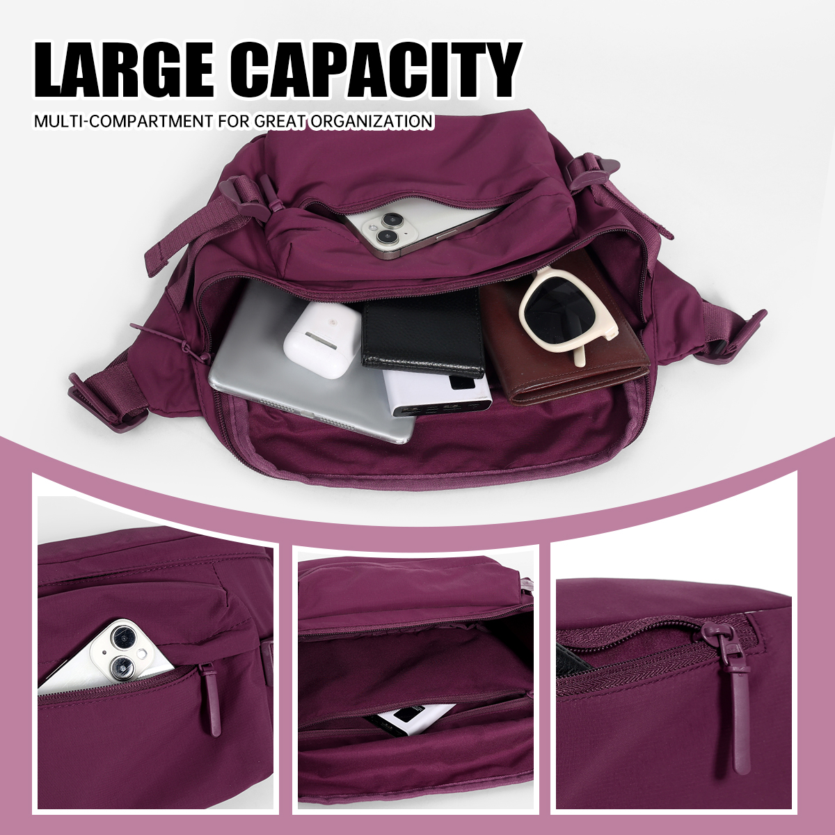 Men's Single-Shoulder Crossbod - Cycling To Commute ulasan dan harga