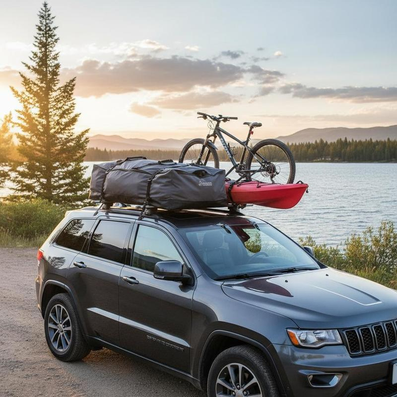 Free Shipping-Luggage Carrier  - Cargo Rack Aluminum ulasan dan harga