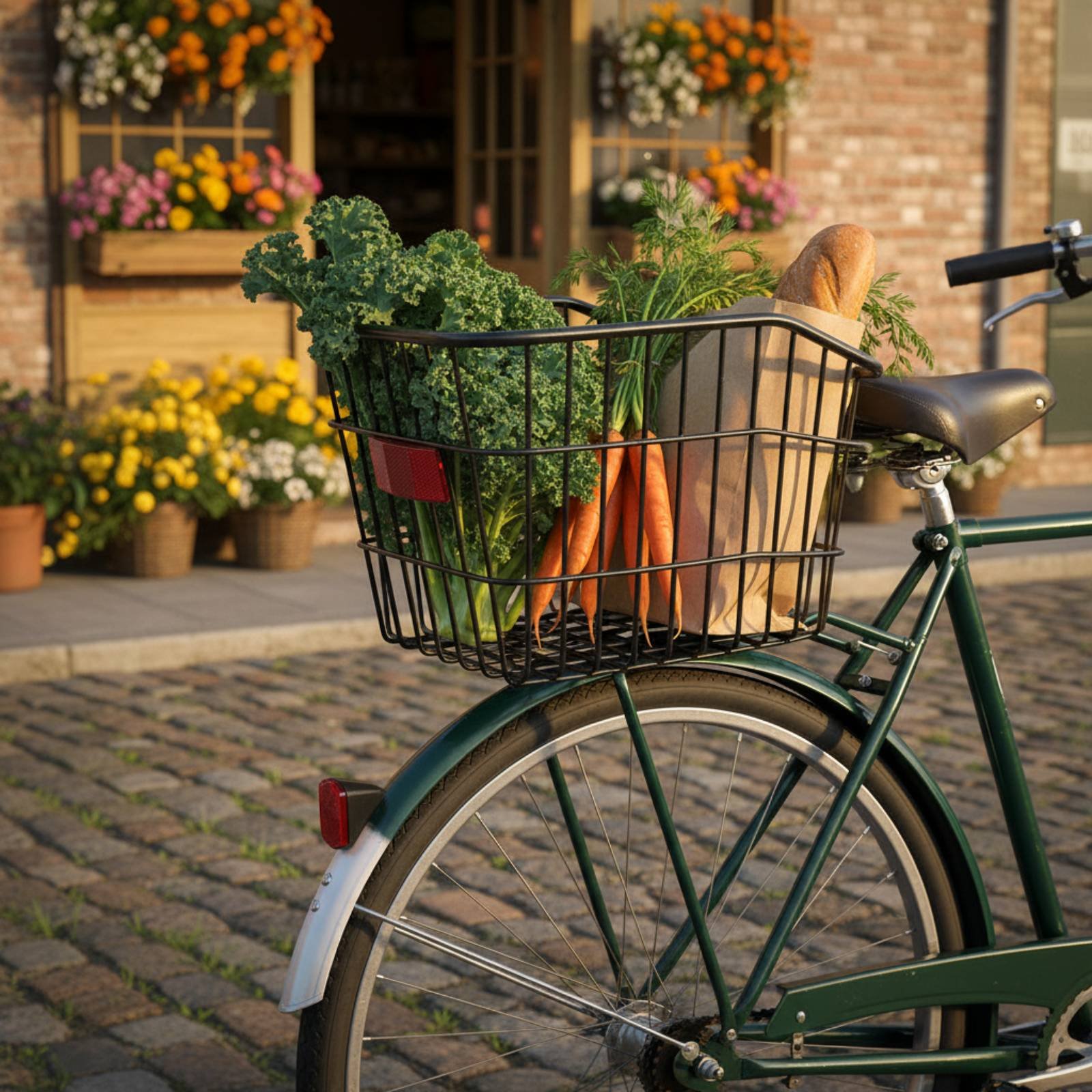 Cycle Rear Rack Basket Sturdy- - Cycling To Commute ulasan dan harga