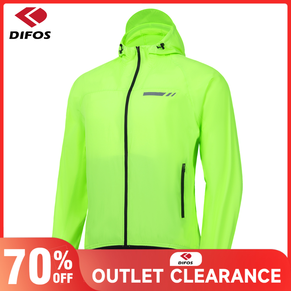 Difos Bicycle Rain Coat Men's  - Cycling Rain Jacket Commute ulasan dan harga