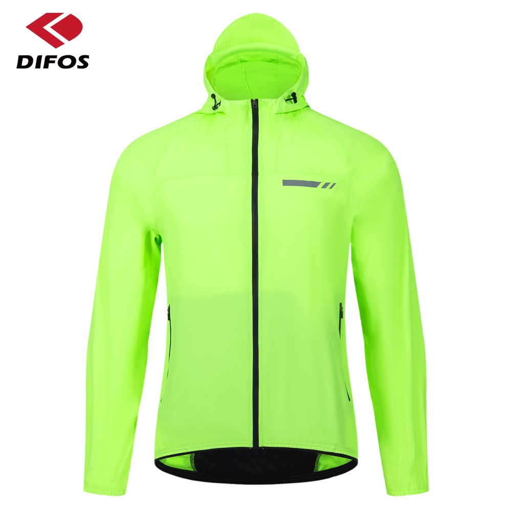 Difos Bicycle Rain Coat Men's  - Cycling Rain Jacket Commute ulasan dan harga