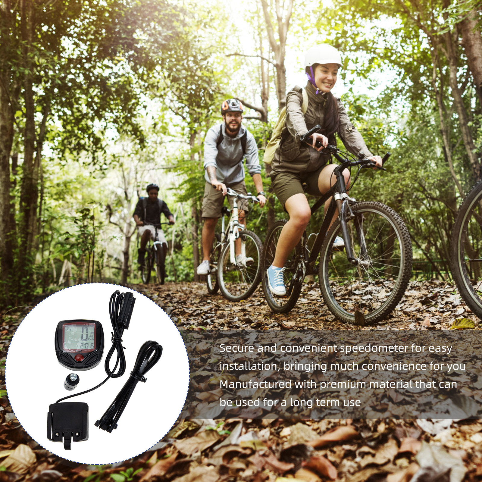 1Set Professional Bike Speedom - Waterproof Cycling Commute ulasan dan harga