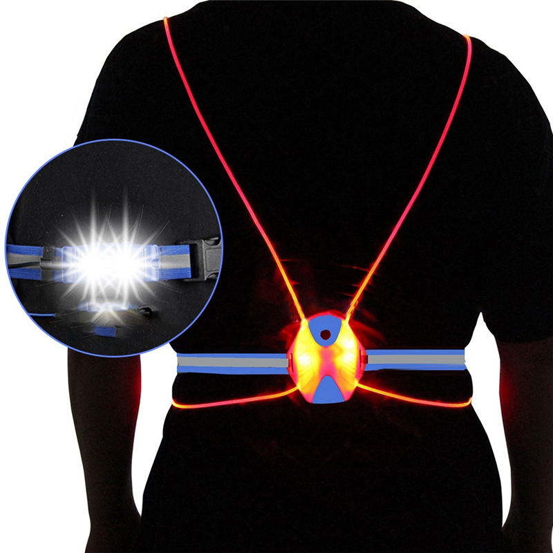 A88M Night Running Light Refle - Reflective Vest Cycling ulasan dan harga