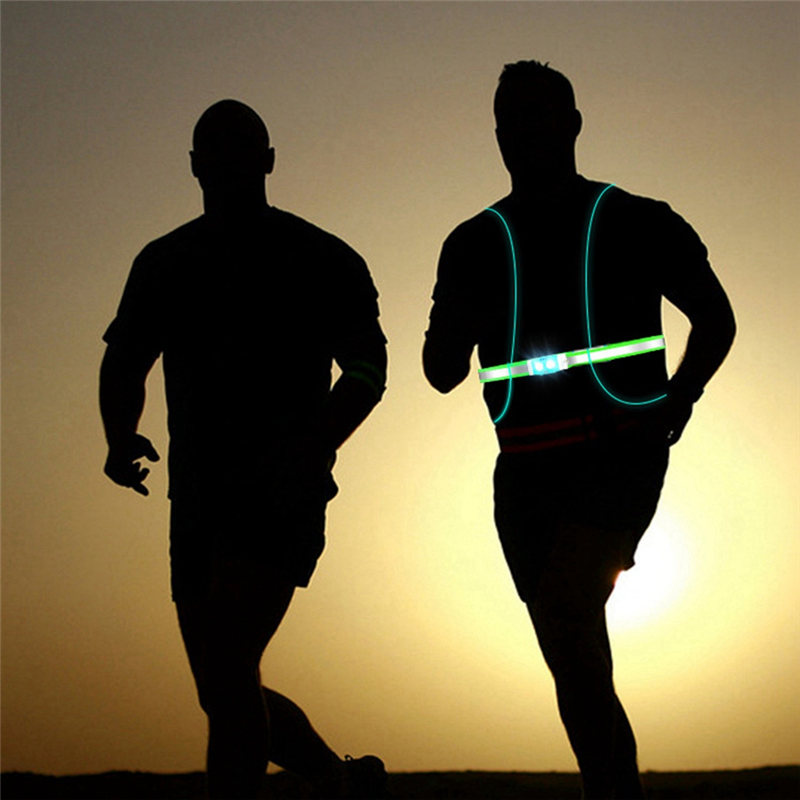 A88M Night Running Light Refle - Reflective Vest Cycling ulasan dan harga