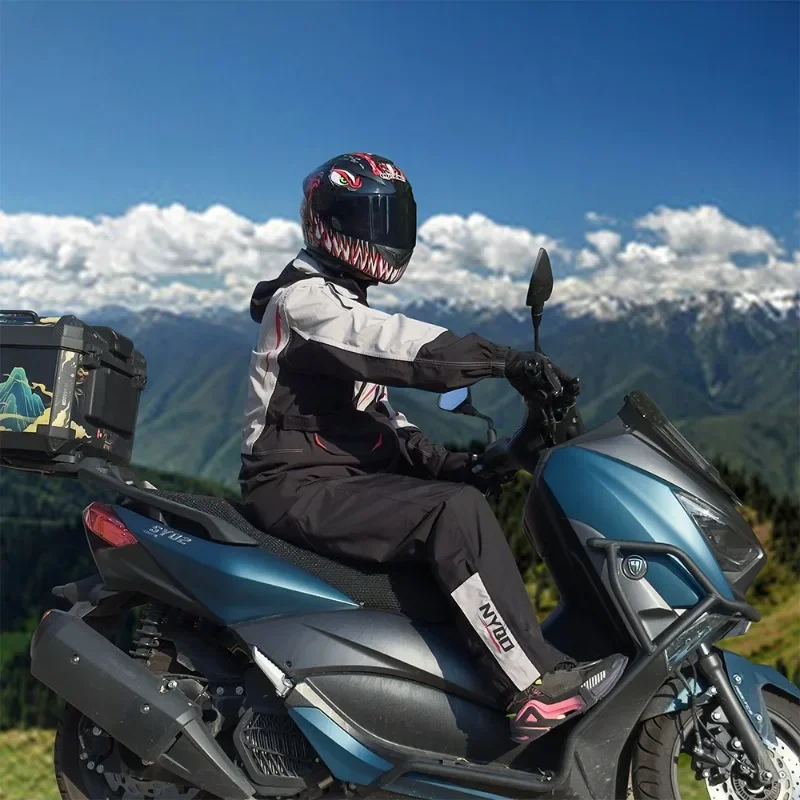 Motorcycle Rain Suit Raincoat  - Cycling Rain Jacket Commute ulasan dan harga