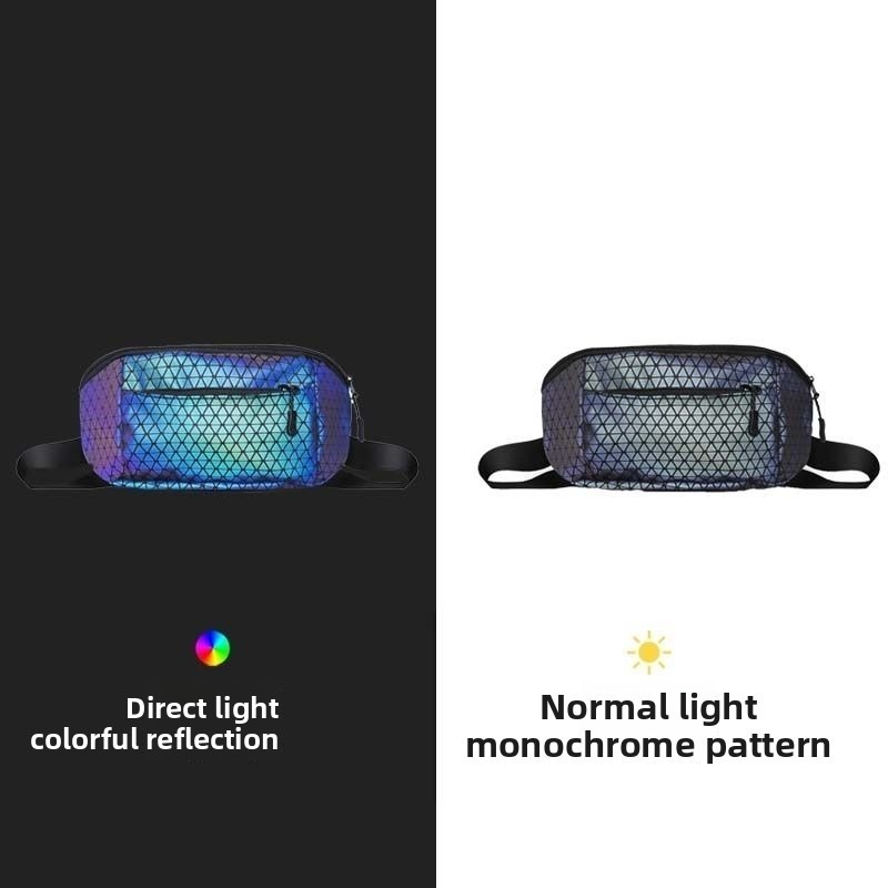Reflective Crossbody Bag Multi - Cycling Commute ulasan dan harga