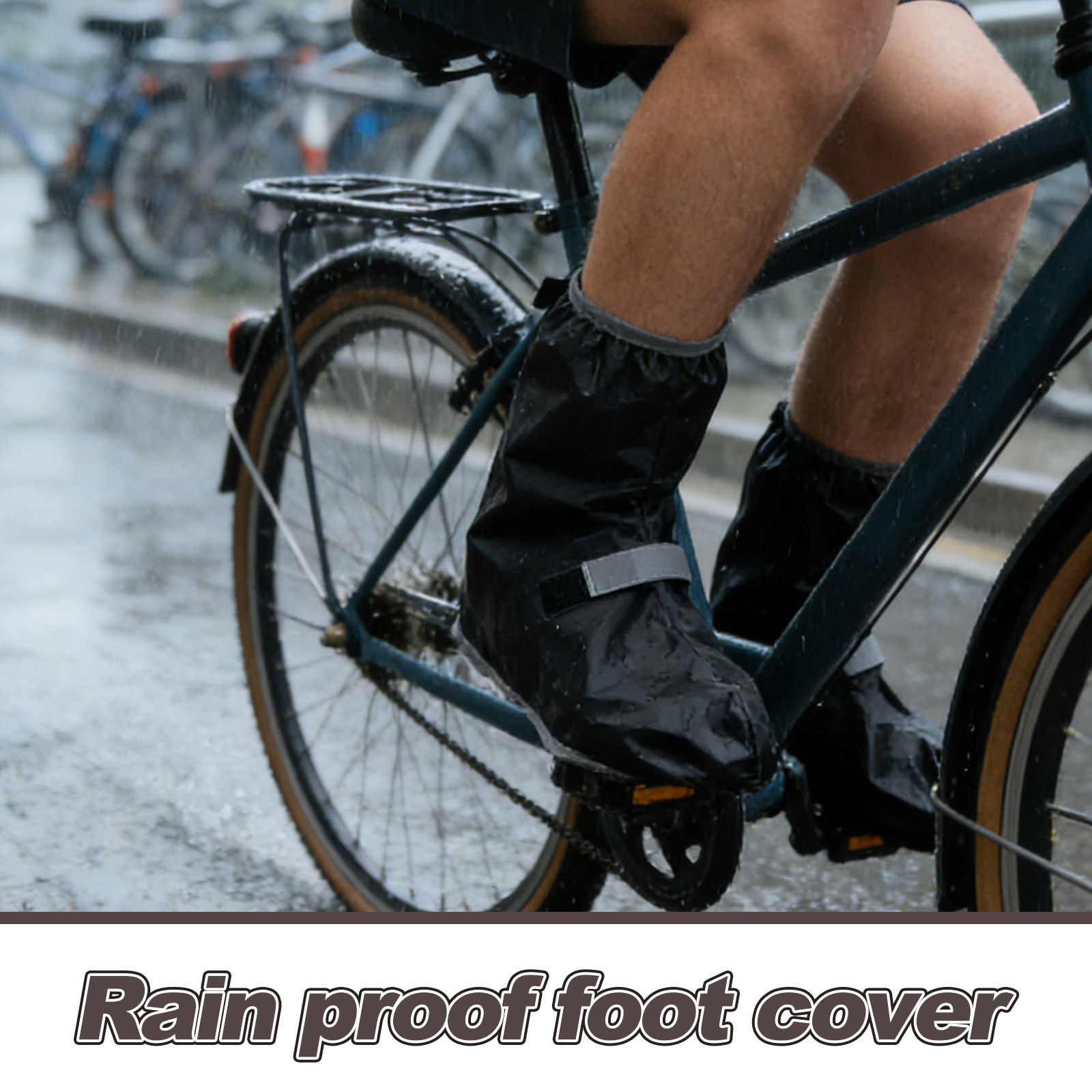 1Pair Waterproof Rain Shoe Cov - Cycling Commute In Rain ulasan dan harga