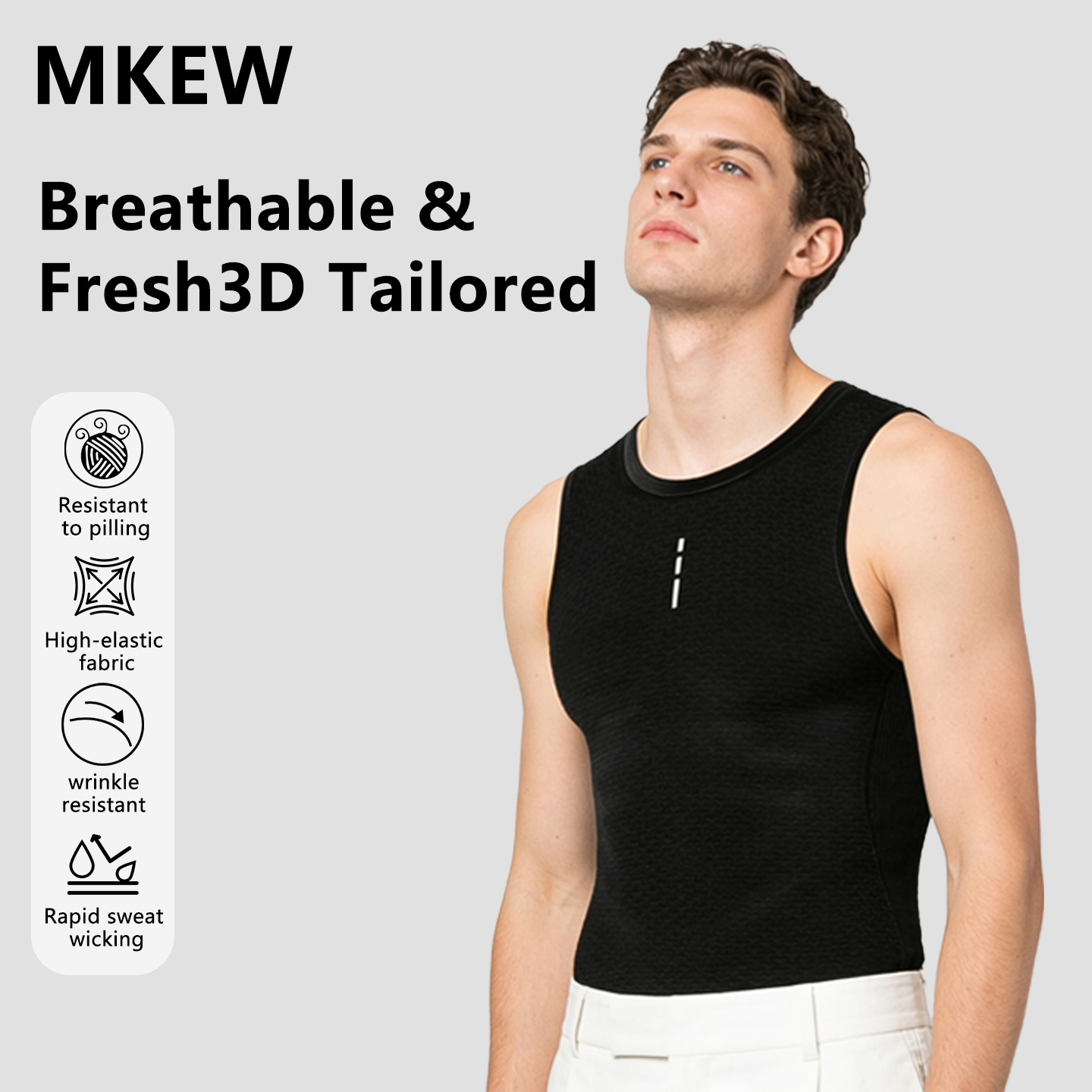MKEW Cycling Base Layer Reflec - Reflective Vest Cycling ulasan dan harga