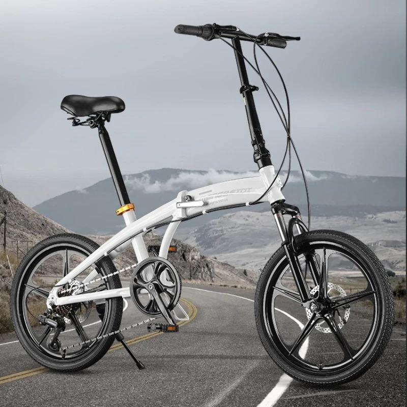 Adult Folding Bike - 20 Inch L - Commuter Biking ulasan dan harga