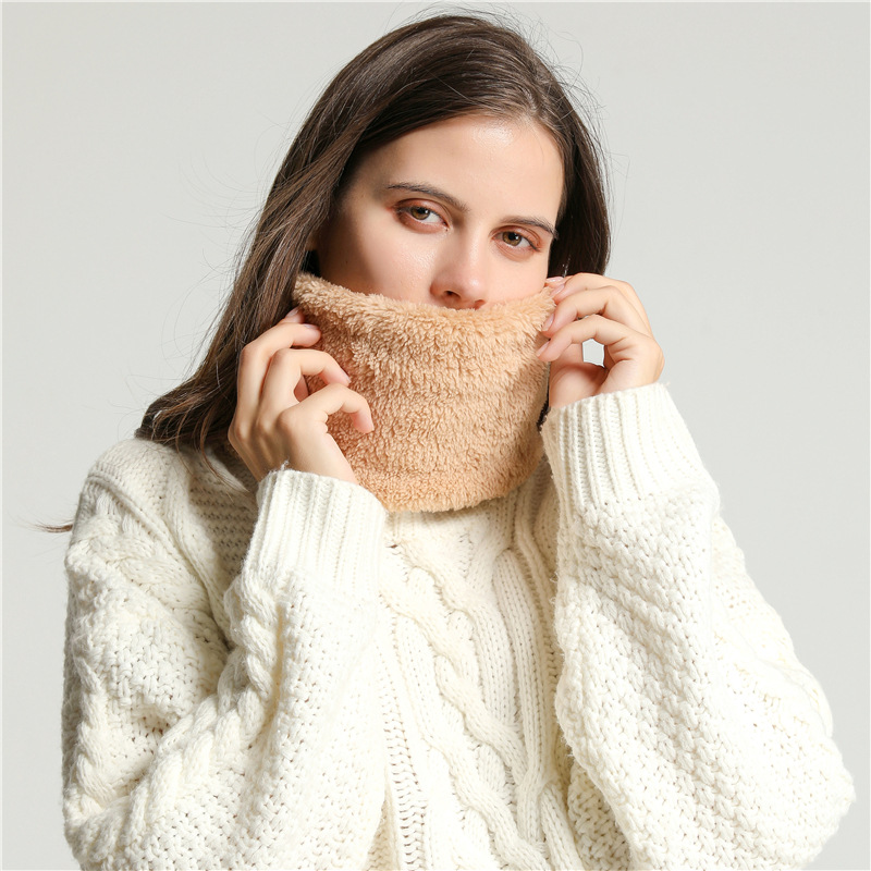 Winter Plush Muffler Neck Cove - Cycling Loop ulasan dan harga