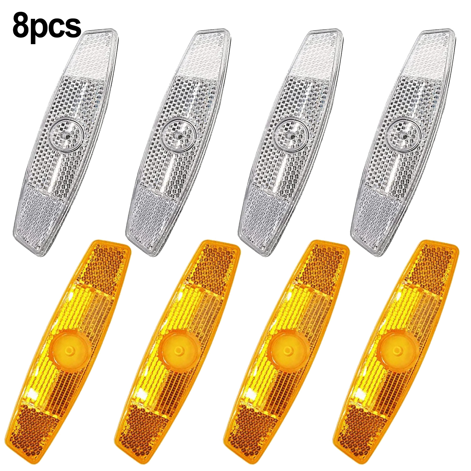 Bicycle Spoke Reflectors 8 Pie - Spoke Reflector Set ulasan dan harga