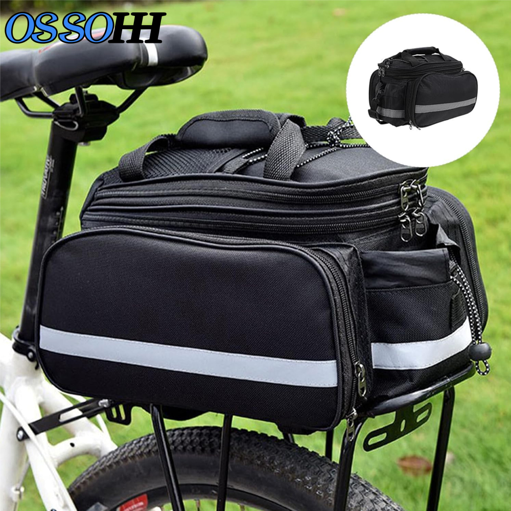 Bike Bags Bicycle Trunk Bag 27 - Cycling Commute In Rain ulasan dan harga