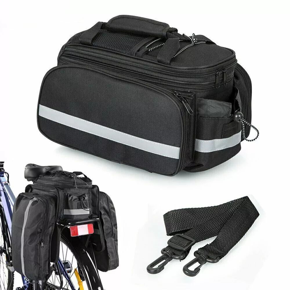 Bike Bags Bicycle Trunk Bag 27 - Cycling Commute In Rain ulasan dan harga