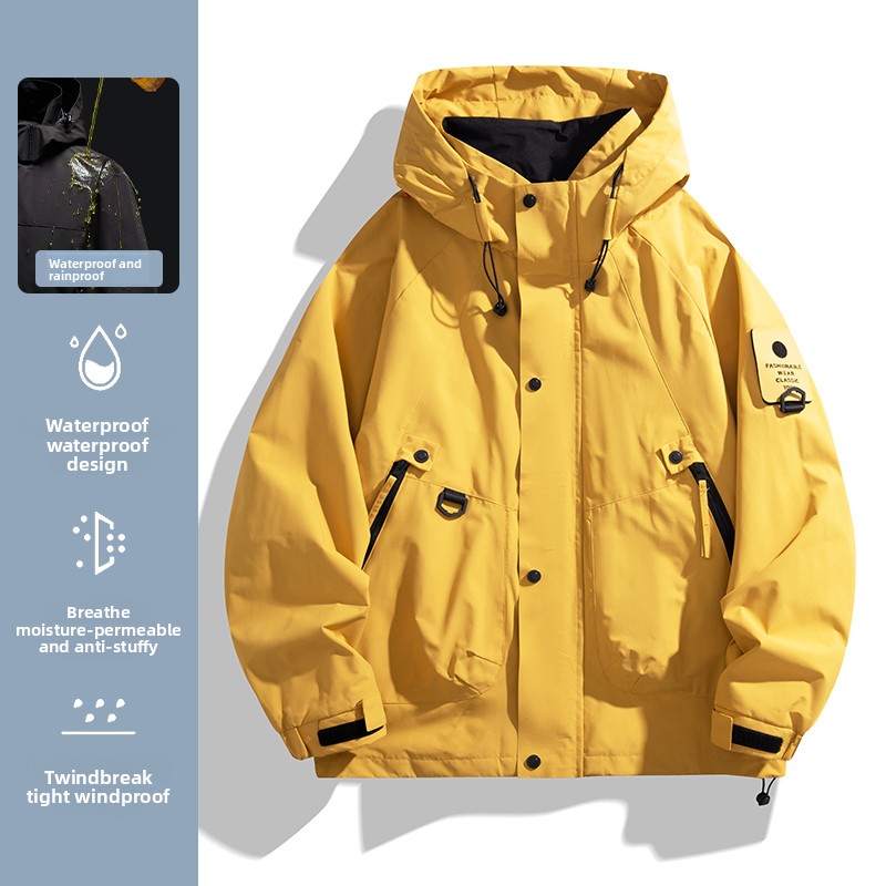 Cycling Camping Outerwear Coat - Cycling Rain Jacket Commute ulasan dan harga