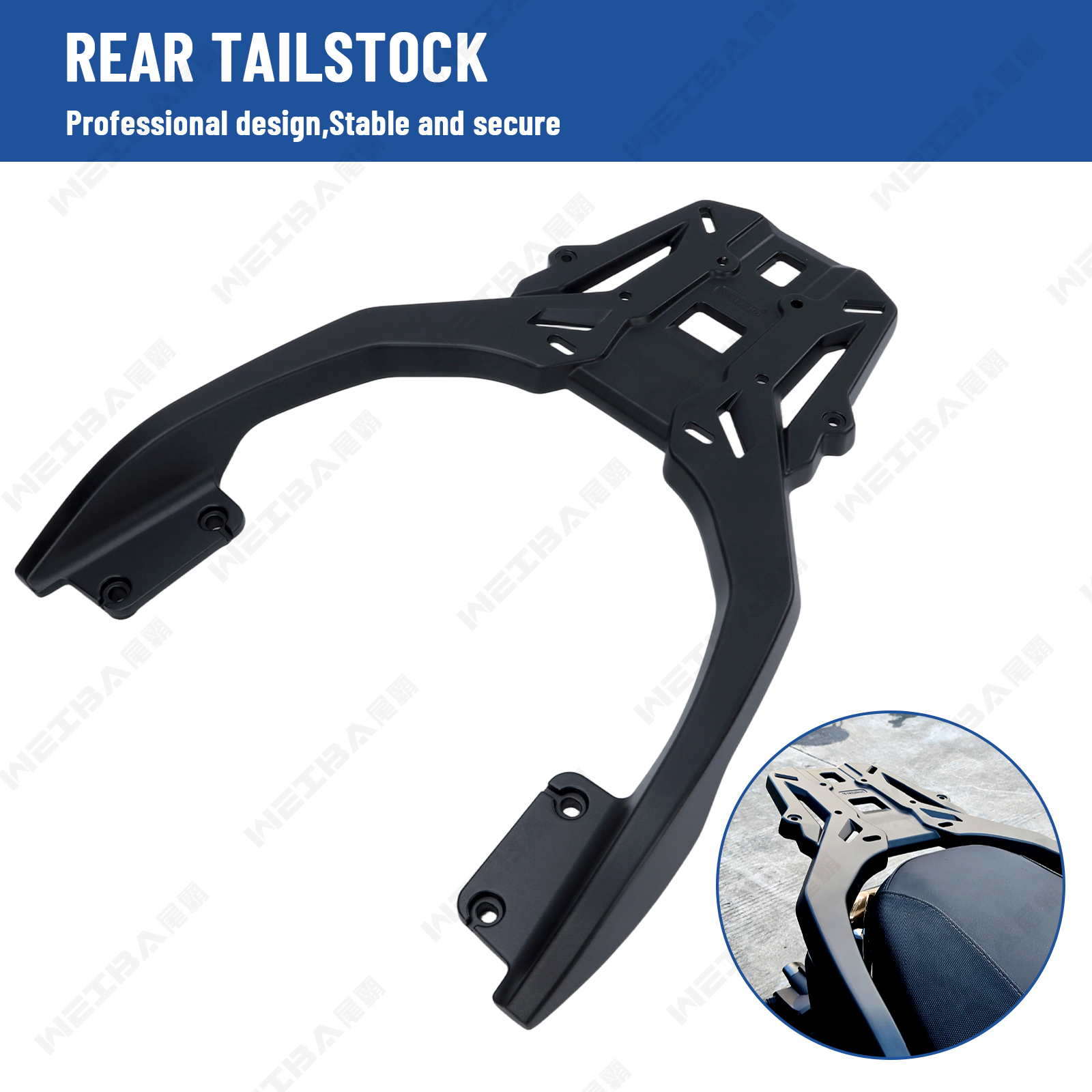 Rear Luggage Carrier Rack for  - Cargo Rack Aluminum ulasan dan harga