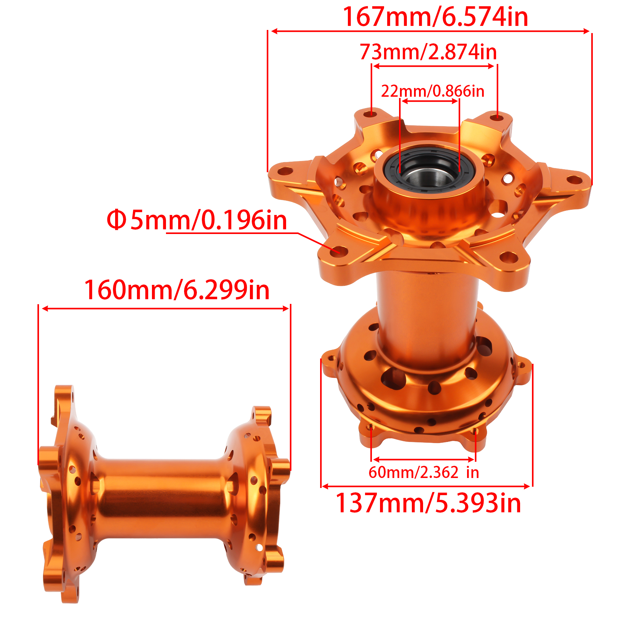 For KTM Husqvarna GASGAS HUSAB - Dynamo Hub Front ulasan dan harga