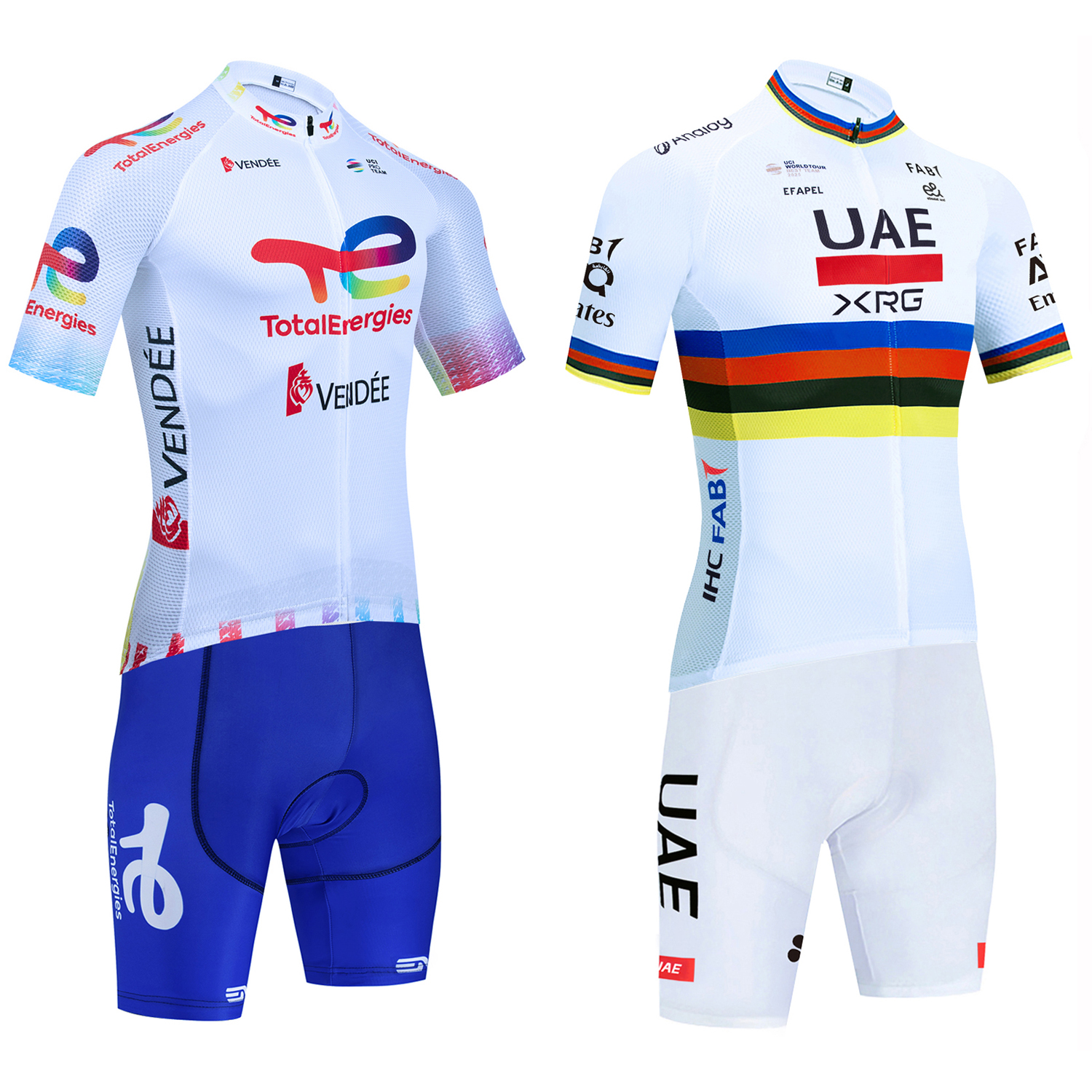 New UAE Cycling Jersey White T - Cycling Commuter Shorts ulasan dan harga