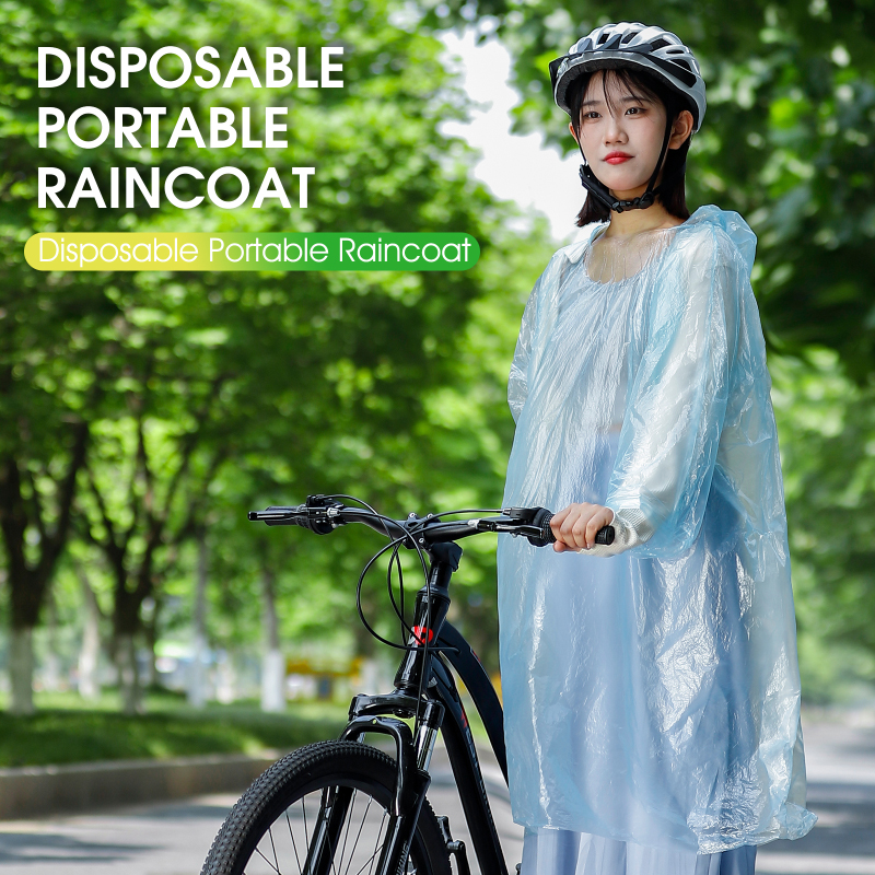 Bicycle Raincoat Thickened Adu - Cycling Rain Jacket Commute ulasan dan harga