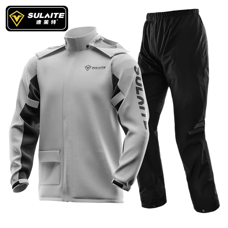 SULAITE Motorcycle Raincoat Su - Cycling Rain Jacket Commute ulasan dan harga