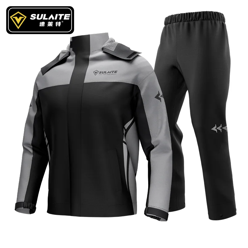 SULAITE Motorcycle Raincoat Su - Cycling Rain Jacket Commute ulasan dan harga