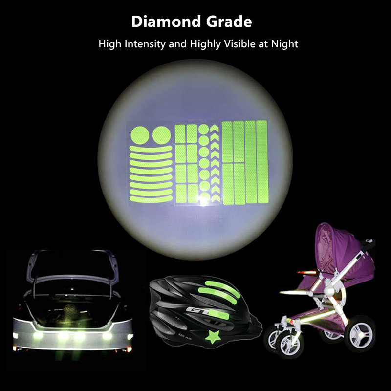 1 Set Car Tire Reflective Stic - Spoke Reflector Set ulasan dan harga