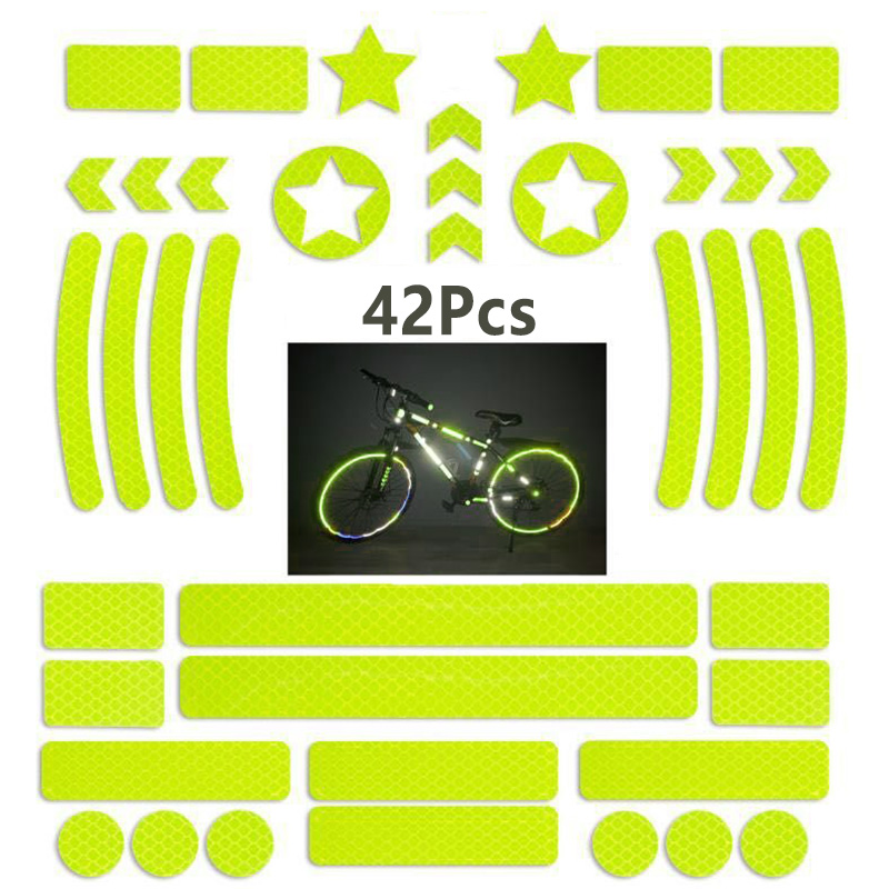 1 Set Car Tire Reflective Stic - Spoke Reflector Set ulasan dan harga