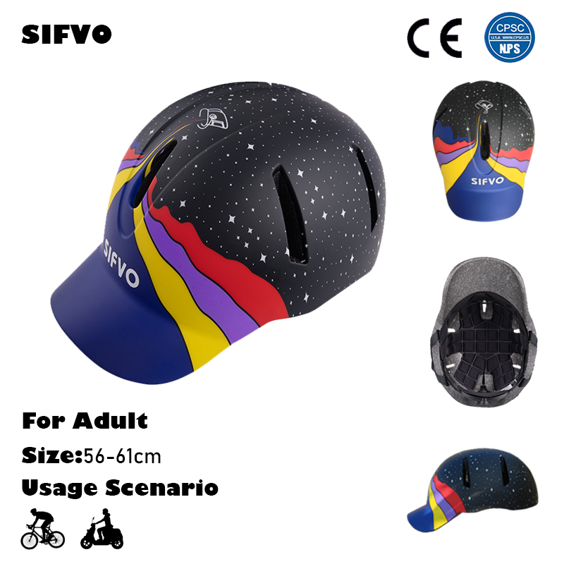 SIFVO Adult Stylish Bike Helme - Commuting With Road Bike ulasan dan harga