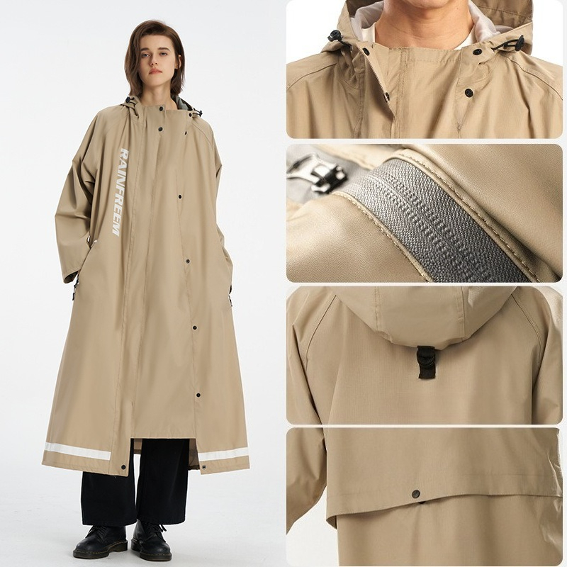 Oversize Single Long Style Rai - Cycling Commute In Rain ulasan dan harga