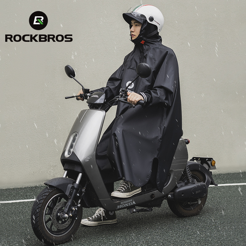 ROCKBROS Bicycle Raincoat Cycl - Cycling Commuter Rain Jacket ulasan dan harga