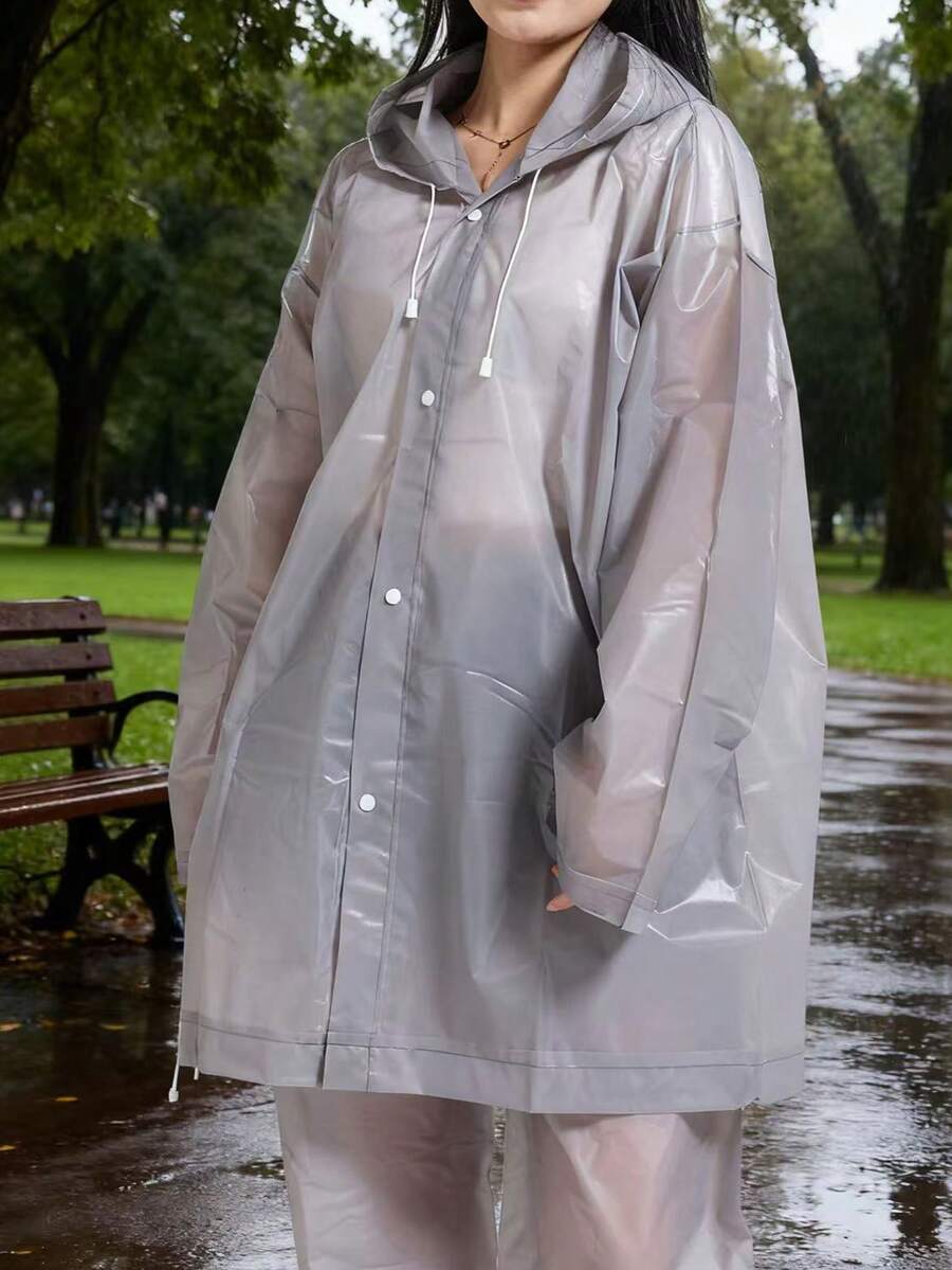 2pcs Unisex full-body rain sui - Cycling Commuter Rain Jacket ulasan dan harga