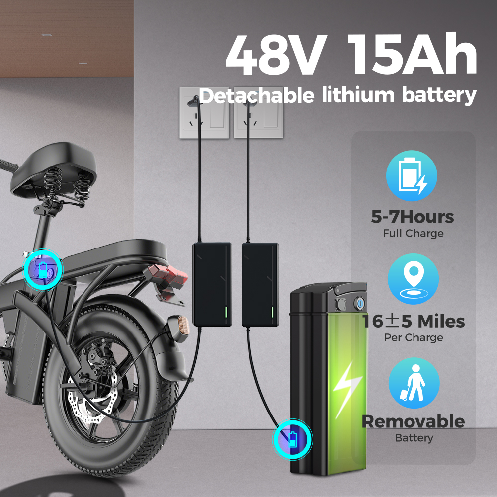 14-inch electric bike easy to  - Commuter Biking ulasan dan harga