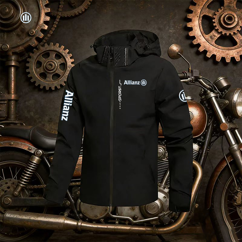2026 allianz logo Men's outdoo - Cycling Rain Jacket Commute ulasan dan harga